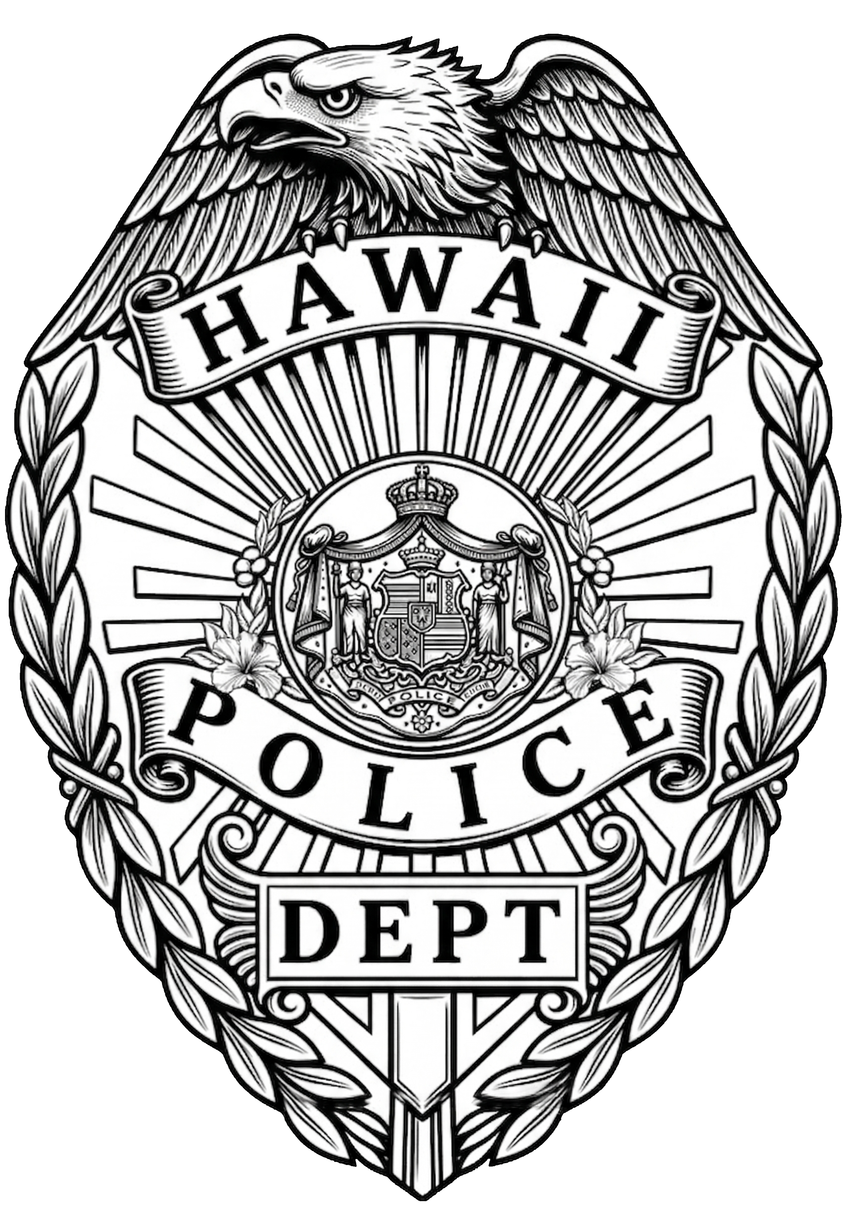 Hawaiʻi Police Department badge